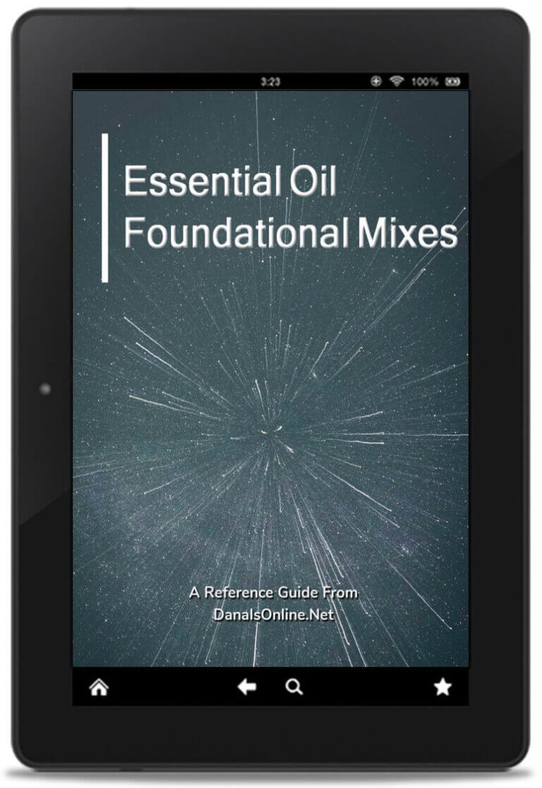 Essential Oil Foundational Mixes mockup