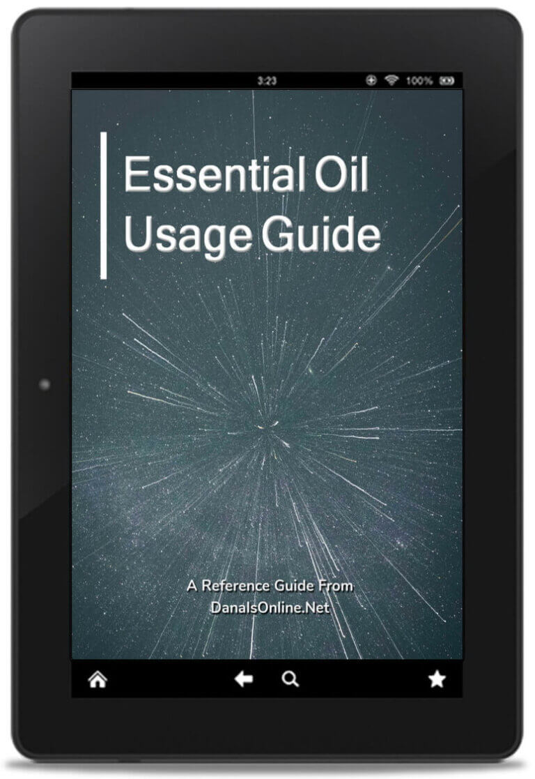 Essential Oil Usage Guide mockup