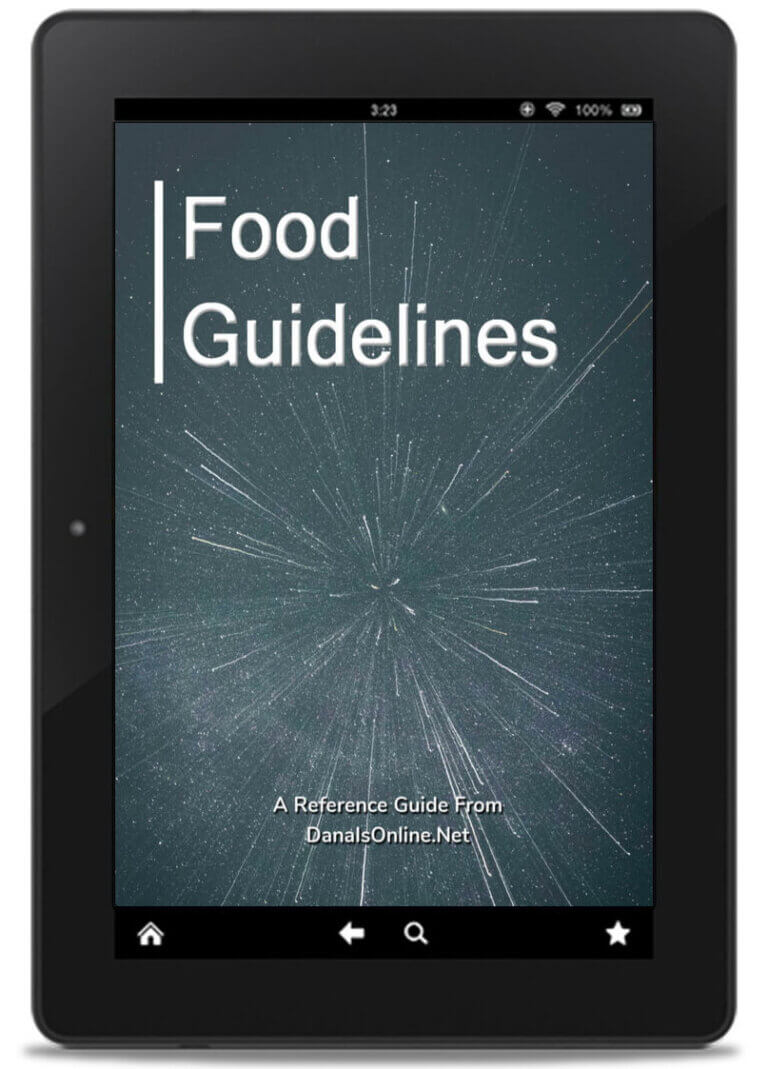 Food Guidelines mockup