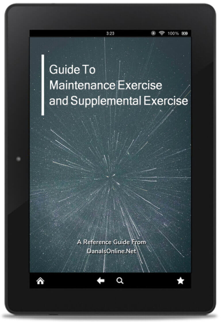 Guide to Maintenance Exercise & Supplemental Exercise mockup