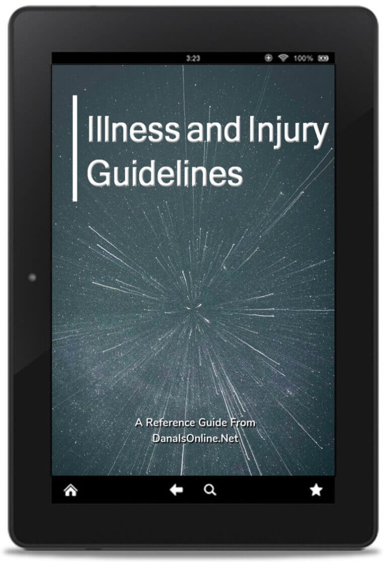 Illness & Injury Guidelines mockup