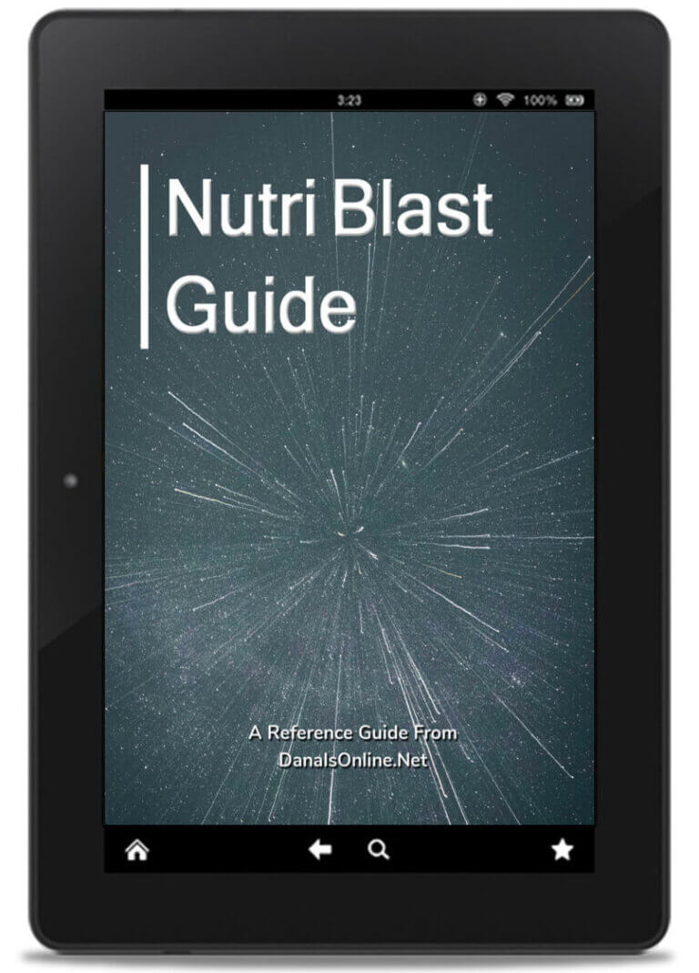 Nutri Blast Guide mockup