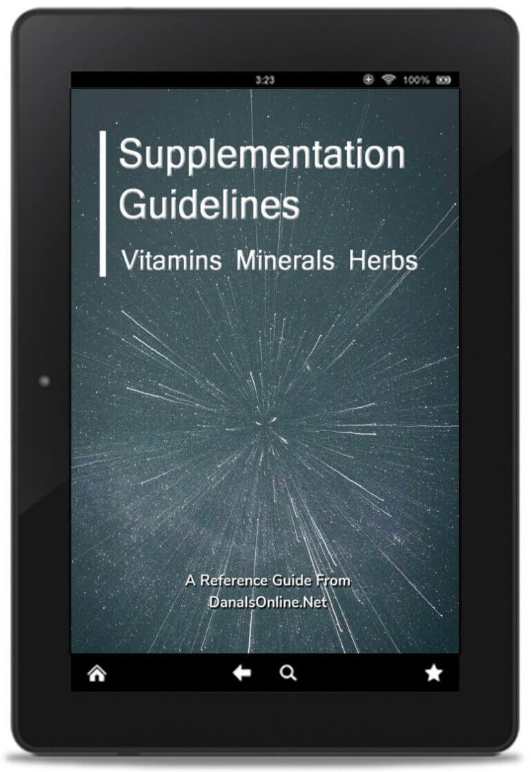 Supplementation Guidelines mockup